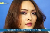 Trang điểm mắt hồng theo phong cách Ả Rập Trang điểm mắt hồng theo phong cách Ả Rập